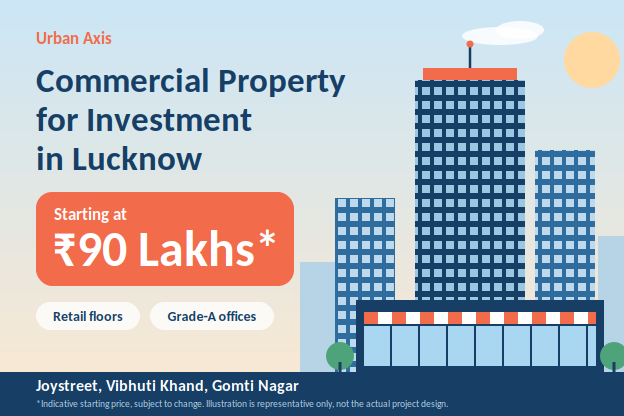 Commercial Property for Investment in Lucknow Starting at Rs 90 Lakhs