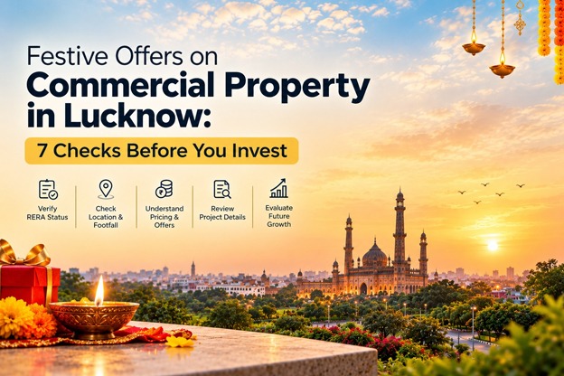 Festive Offers on Commercial Property in Lucknow: 7 Checks Before You Invest